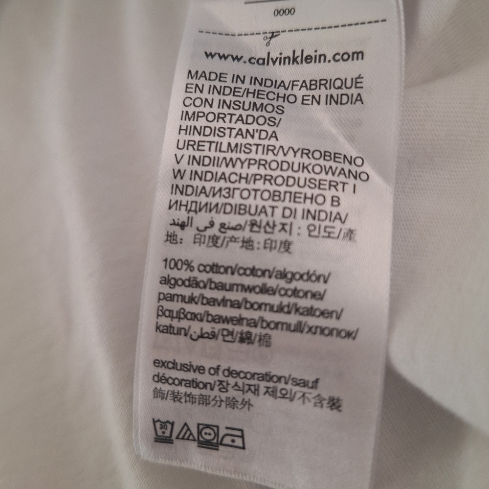 Calvin Klein men's t-shirt - Picture 4 of 4